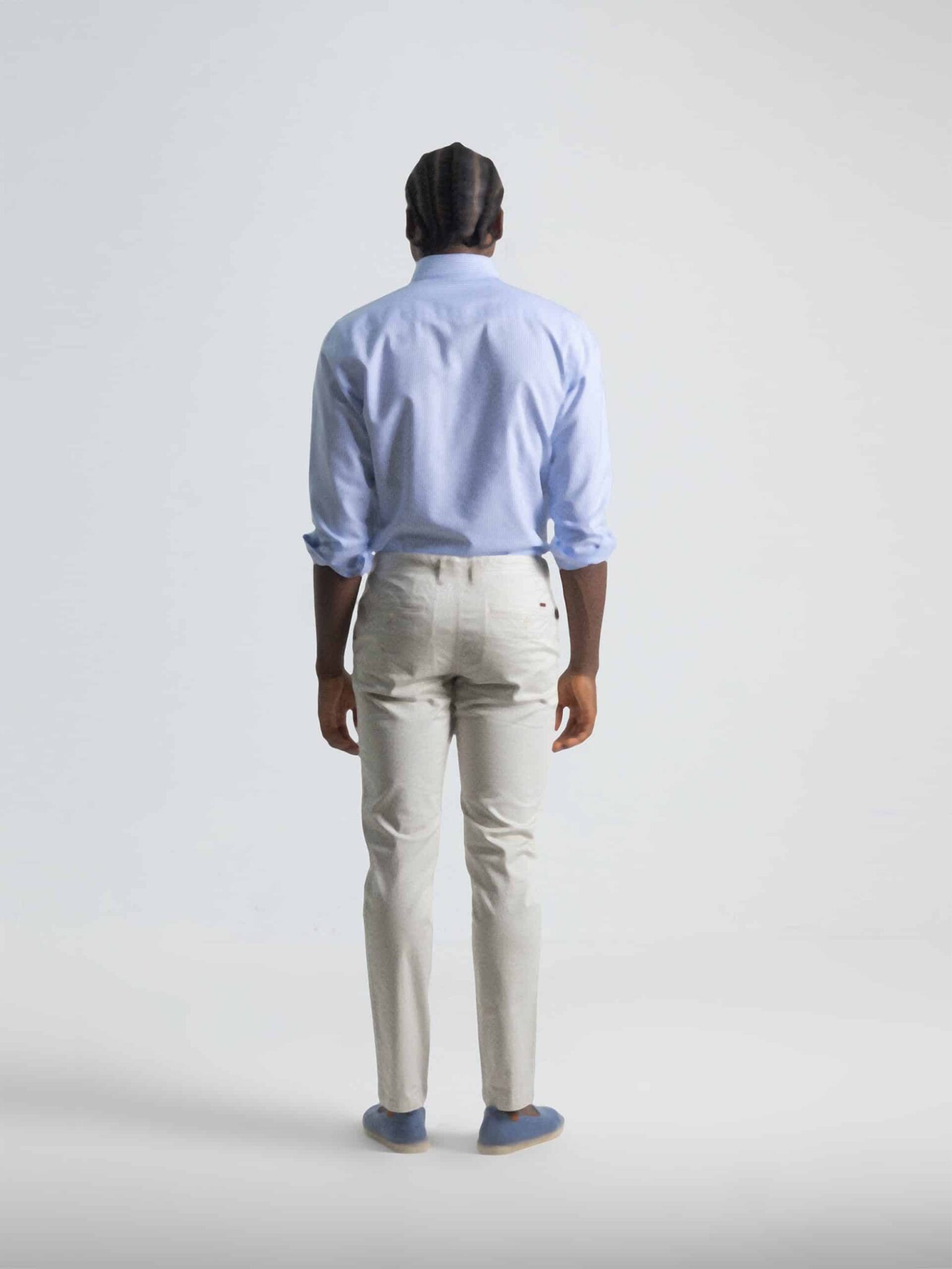 PANTALÓN CHINO MARFIL — vista 2