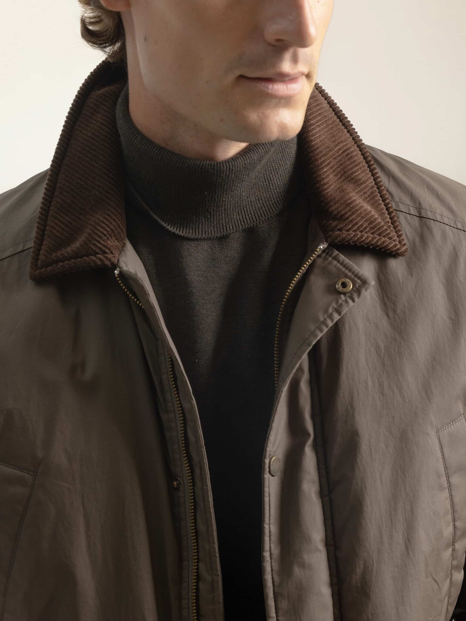 PuroEgo Chaqueta Field Tostado Corduroy — Hombre
