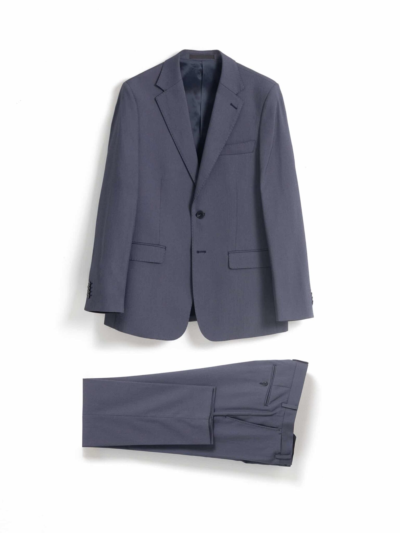 PuroEgo Traje 2 Piezas Gris Azulado Slim Fit — Hombre
